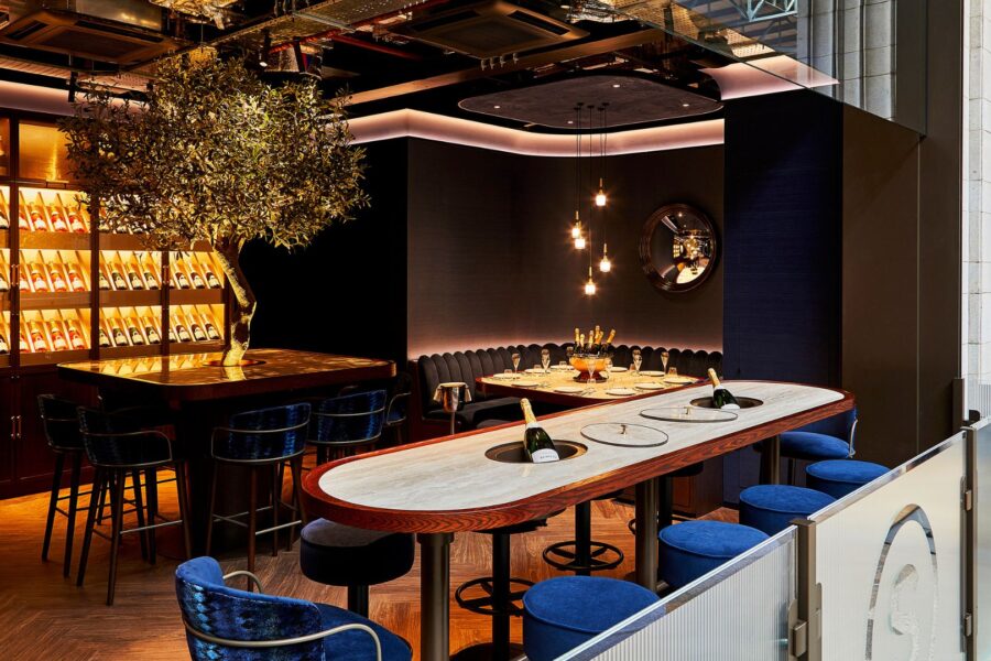 Searcys Champagne Bar at Battersea Power Station