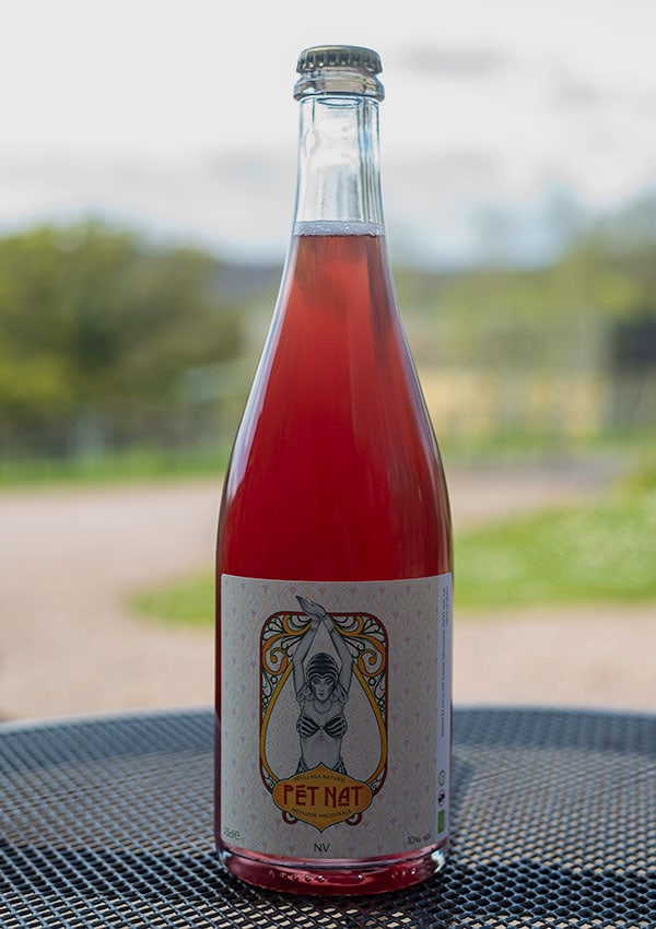 Ancre Hill Estates red pét-nat bottle