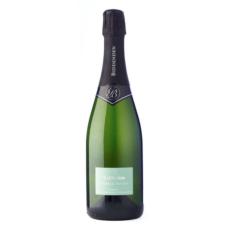 Gribble Bridge Sparkling Ortega Demi-Sec bottle