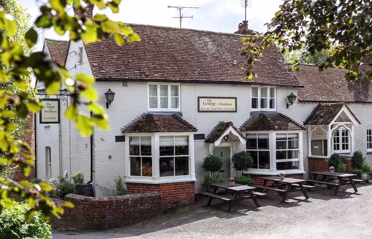 The George at Burpham, West Sussex
