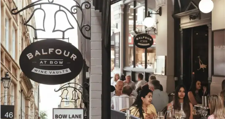 Balfour at Bow Wine Vaults — official venue photograph